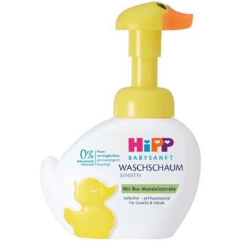 Пенка для умывания и мытья рук HiPP Babysanft, 250 мл - Pampik