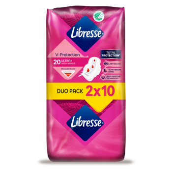 Прокладки гігієнічні Libresse Ultra Normal Soft, 20 шт. - Pampik - 2