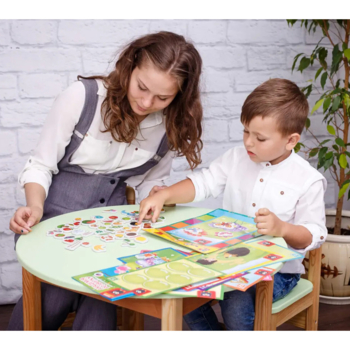 Магнитная игра с доской Vladi Toys Свойства. Академия развития. укр. язык (VT5412-03) - Pampik - 8