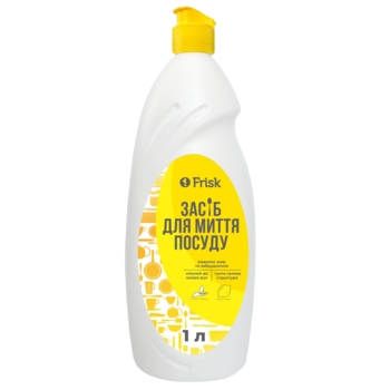 Средство для мытья посуды Frisk Лимон, 1 л - Pampik
