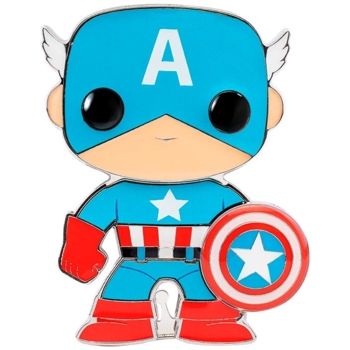 Фігурка-пін Funko Pop Marvel Капітан Америка (MVPP0008) - Pampik