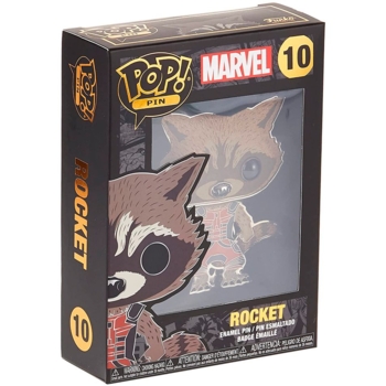 Фігурка-пін Funko Pop Marvel Єнот Ракета (MVPP0011) - Pampik - 4