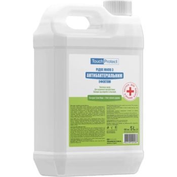Рідке мило Touch Protect Алое віра та Чайне дерево з антибактеріальним ефектом, 5 л - Pampik