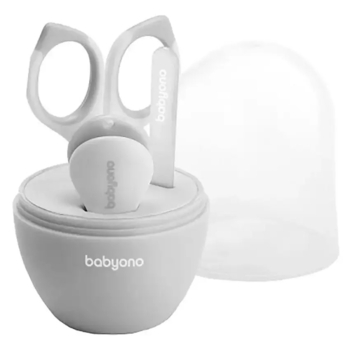 Косметичний набір BabyOno для догляду за нігтями, сірий (398/03) - Pampik