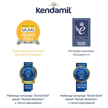 Молочна каша Kendamil із ягодами для дітей, 150 г - Pampik - 2