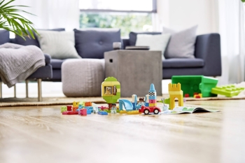 Конструктор LEGO DUPLO Велика коробка з кубиками, 85 деталей (10914) - Pampik - 9