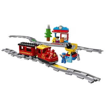 Конструктор LEGO DUPLO Town Паровоз, 59 деталей (10874) - Pampik - 5