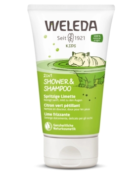 Шампунь-гель 2 в 1 Weleda Лайм, 150 мл - Pampik
