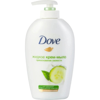 Рідке крем-мило Dove Дотик свіжості, 250 мл - Pampik