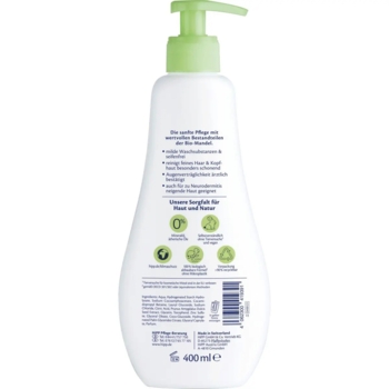 Дитячий гель для купання HiPP BabySanft для тіла і волосся, 400 мл - Pampik - 2