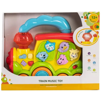 Іграшка музична Baby Team Паровозик (8636) - Pampik - 2