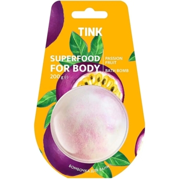 Бомбочка-гейзер для ванни Tink Passion Fruit, 200 г - Pampik