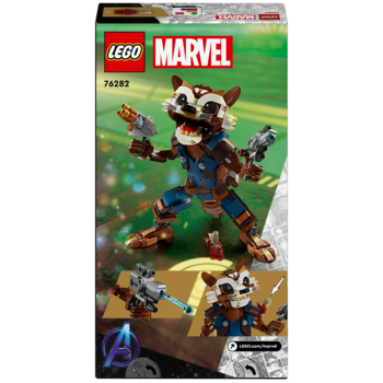 Конструктор LEGO Super Heroes Ракета та малюк, 566 деталей (76282) - Pampik - 2