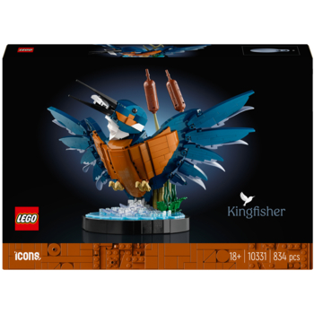 Конструктор LEGO Icons Птах рибалка, 834 деталі (10331) - Pampik