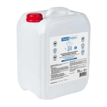Антисептик-гель для дезинфекции рук, тела и поверхностей Touch Protect, 10 л - Pampik