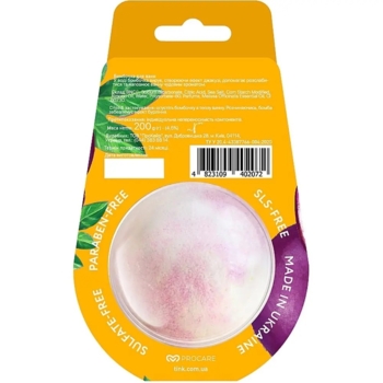 Бомбочка-гейзер для ванни Tink Passion Fruit, 200 г - Pampik - 2