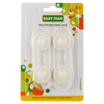 Мультифункціональний замок Baby Team, 2 шт. (7604) - Pampik - 2