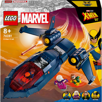 Конструктор LEGO Super Heroes X-Jet Людей Ікс, 359 деталей (76281) - Pampik