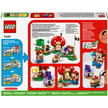 Конструктор LEGO Super Mario Nabbit в лавке Toad. Дополнительный набор, 230 деталей (71429) - Pampik - 2