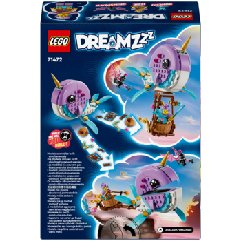 Конструктор LEGO DREAMZzz Воздушный шар Иззи "Нарвал", 156 деталей (71472) - Pampik - 2