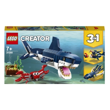Конструктор LEGO Creator 3 v 1 Підводні жителі, 230 деталей (31088) - Pampik