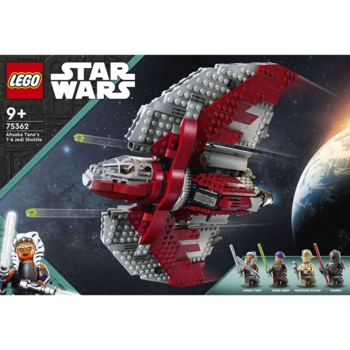 Конструктор LEGO Star Wars Шатл джедаев T-6 Асоки Тано, 601 деталь (75362) - Pampik