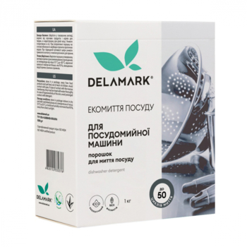 Порошок для посудомийної машини DeLaMark, 1 кг - Pampik