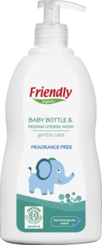 Органічний засіб для миття дитячих пляшечок, пустушок та посуду Friendly Organic, 500 мл - Pampik