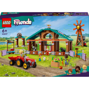 Конструктор LEGO Friends Притулок для сільськогосподарських тварин, 489 деталей (42617) - Pampik