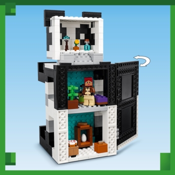 Конструктор LEGO Minecraft Маєток панди, 553 деталей (21245) - Pampik - 8