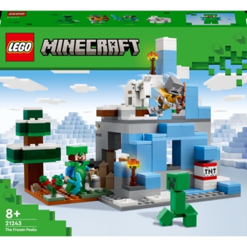 Конструктор LEGO Minecraft Замерзлі верхівки, 304 предмети (21243) - Pampik