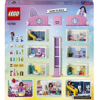 Конструктор LEGO Gabby's Dollhouse Ляльковий будиночок Ґаббі, 498 деталей (10788) - Pampik - 2