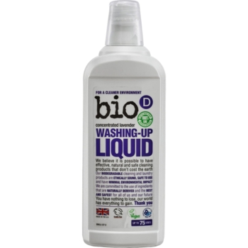 Органічна рідина для миття посуду Bio-D Washing Up Liquid Lavender лаванда, 750 мл - Pampik