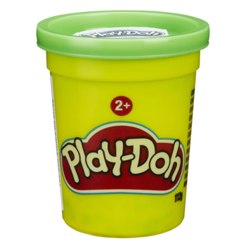 Баночка пластиліну Hasbro Play-Doh, зелений, 112 г (B6756) - Pampik - 2