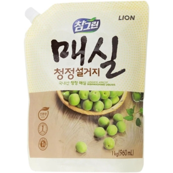 Засіб для миття посуду Lion Chamgreen Японський абрикос, 960 мл - Pampik