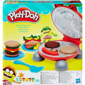 Ігровий набір з пластиліном Hasbro Play-Doh Бургер Гриль (B5521) - Pampik