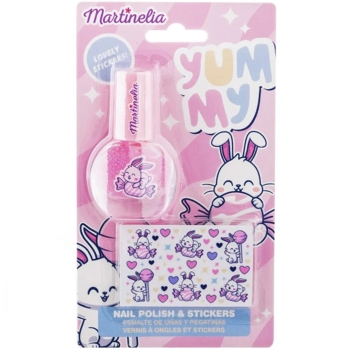 Лак для нігтів та наклейки Martinelia Yummy - Pampik - 2