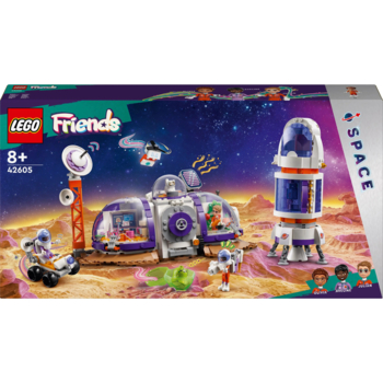 Конструктор LEGO Friends Космічна база на Марсі та ракета, 981 деталь (42605) - Pampik