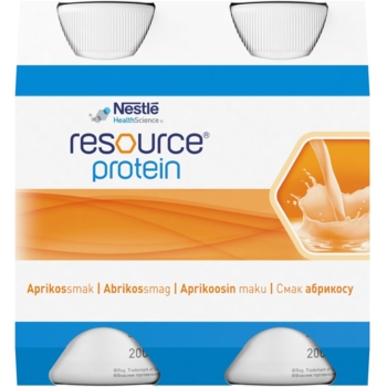 Готова молочна суміш Nestle Resource Protein Ресурс Протеїн зі смаком абрикосу, 800 мл (4 шт по 200 мл) - Pampik - 6