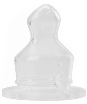 Силіконова соска Baby-Nova, ортодонтична, для молока, від 3 міс., 2 шт. (3961360) - Pampik