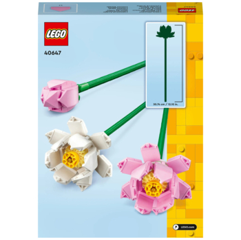Конструктор LEGO Botanicals Цветы лотоса, 220 деталей (40647) - Pampik - 2