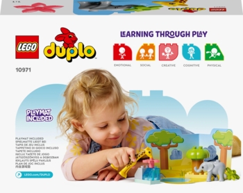 Конструктор LEGO DUPLO Дикі тварини Африки, 10 деталей (10971) - Pampik - 9