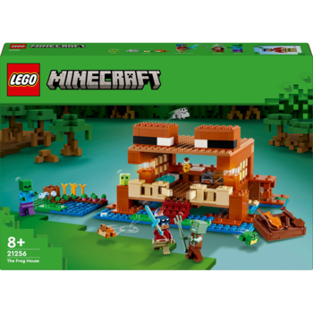 Конструктор LEGO Minecraft Будинок у формі жаби, 400 деталей (21256) - Pampik