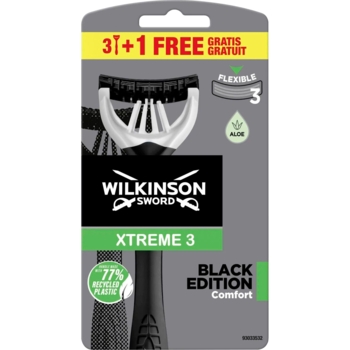 Бритва одноразовая Wilkinson Sword Xtreme 3 Black Edition, 4 шт. - Pampik