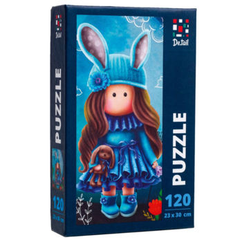Пазли De.tail Лялечка у місячному світлі, 120 елементів (DT100-02) - Pampik
