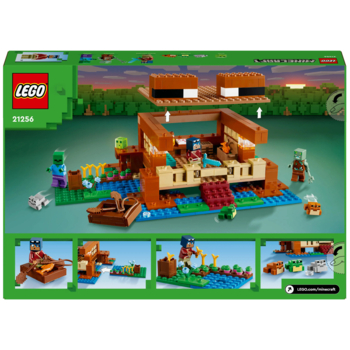 Конструктор LEGO Minecraft Будинок у формі жаби, 400 деталей (21256) - Pampik - 2