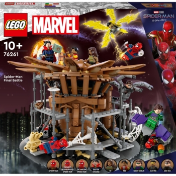 Конструктор LEGO Super Heroes Marvel Вирішальний бій Людини-Павука, 900 деталей (76261) - Pampik