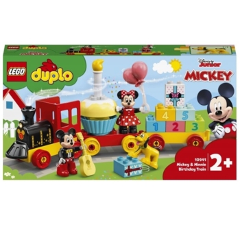 Конструктор LEGO DUPLO Disney Праздничный поезд Микки и Минни, 22 деталей (10941) - Pampik