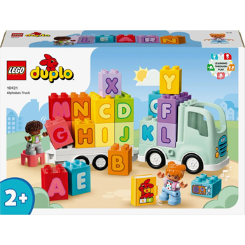 Конструктор LEGO DUPLO Вантажівка з абеткою, 36 деталей (10421) - Pampik