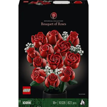 Конструктор LEGO Botanicals Букет троянд, 822 деталі (10328) - Pampik